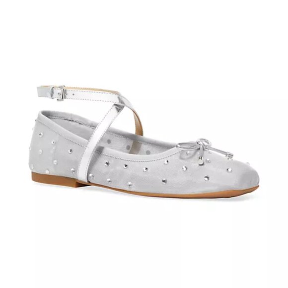 MICHAEL Michael Kors Collette Flex Embellished Mesh Ballet Flats - Picture 1 of 4
